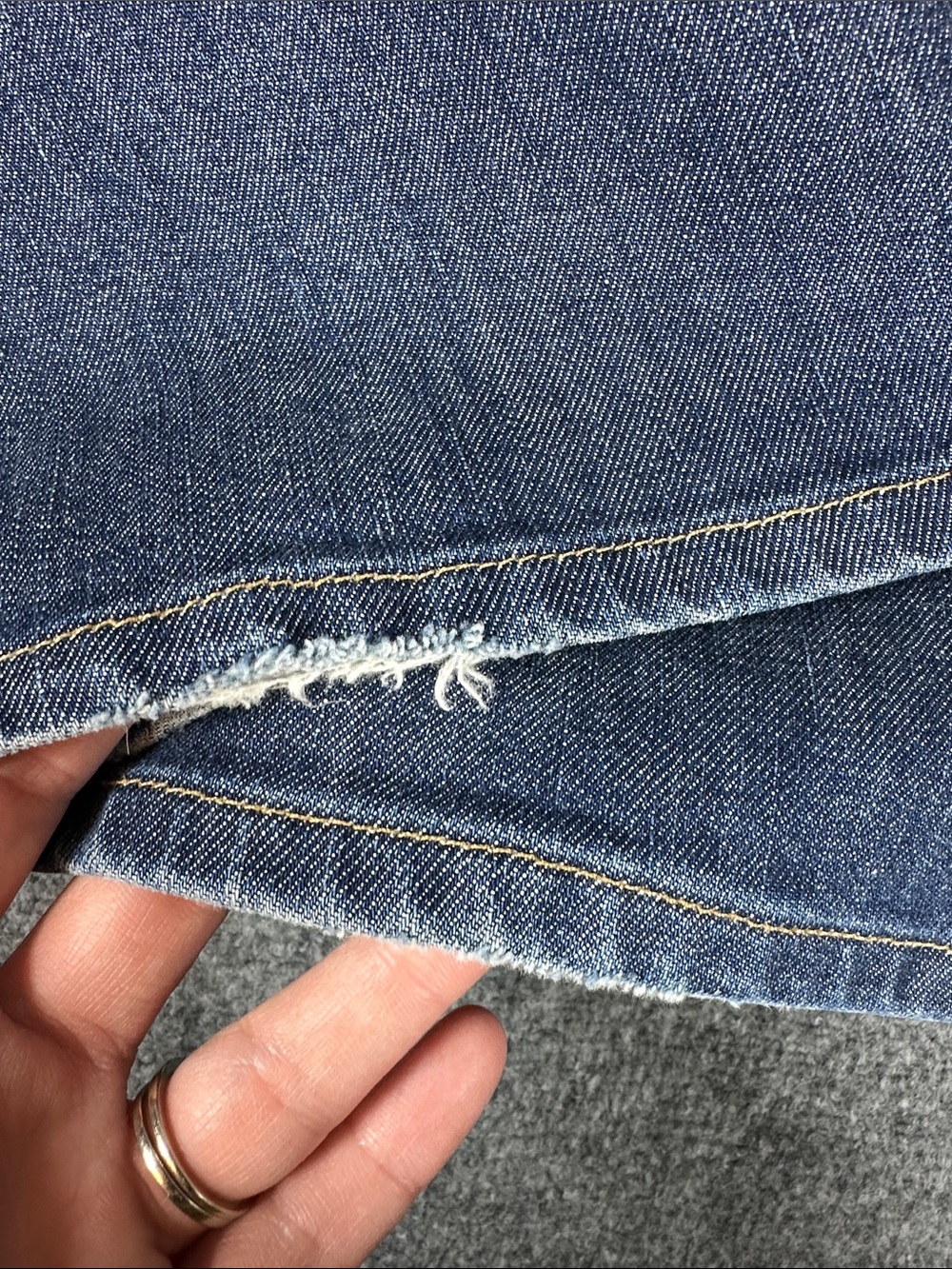 J. Jill Blue Stretch Flare Jeans Women’s Size 10 Petite - Picture 6 of 6